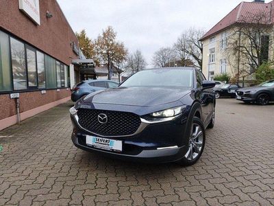 Deep crystal blue Gebraucht 2021 Mazda CX-30 Selection SUV | 22.890 € (Fairer Preis)