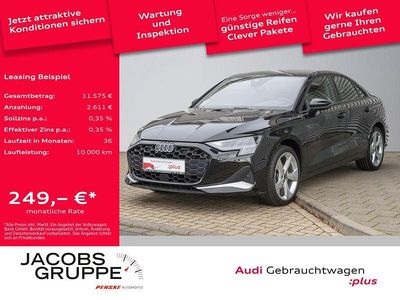 Schwarz Gebraucht 2025 Audi A3 Advanced Limousine | 32.890 € (Superpreis)