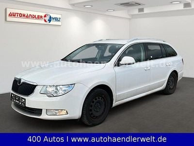 Second-hand Skoda Superb Family 160 CP (117 kW) 2011 Alb Break