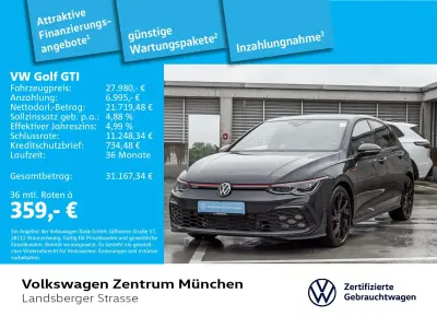Używany VW Golf VIII GTI 245 KM (180 kW) 2023 Szary Sedan/Limuzyna