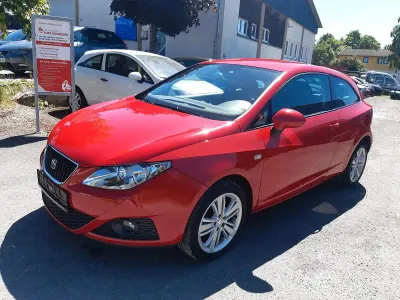 Gebraucht Seat Ibiza 86 PS (63 kW) 2011 Rot Kleinwagen