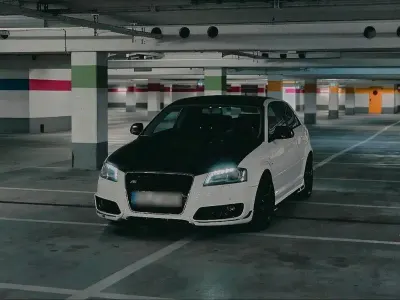 Brugt Audi A3 Performance 270 HK (198 kW) 2008 Hvid Hatchback