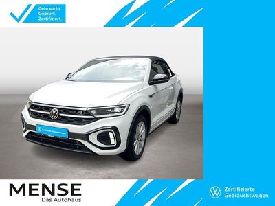 Gebraucht VW T-Roc Cabriolet R-line 150 PS (110 kW) 2025 Weiß Cabrio