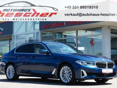Gebraucht BMW 520 Luxury Line 190 PS (139 kW) 2022 Blau Limousine