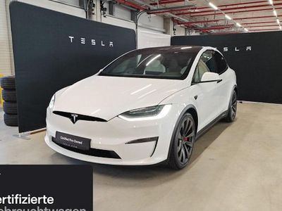 Weiß Gebraucht 2023 Tesla Model X Plaid SUV | 87.000 € (Fairer Preis)