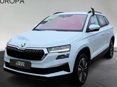 Gebraucht Skoda Karoq Tour 150 PS (110 kW) 2022 Moonweiß perleffekt SUV