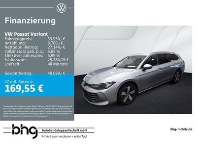 Gebraucht VW Passat Business 204 PS (150 kW) 2025 Silber Kombi