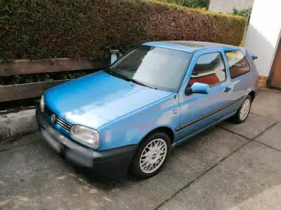 Gebraucht VW Golf III 60 PS (44 kW) 1994 Blau Kleinwagen
