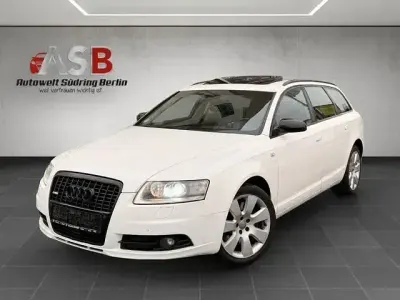 Używany Audi A6 S-line plus 233 KM (171 kW) 2008 Biały Kombi