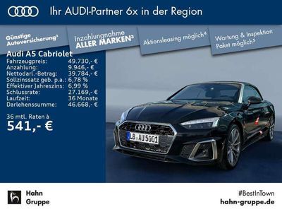 gebraucht Audi A5 Cabriolet S line 40 TFSI S tronic