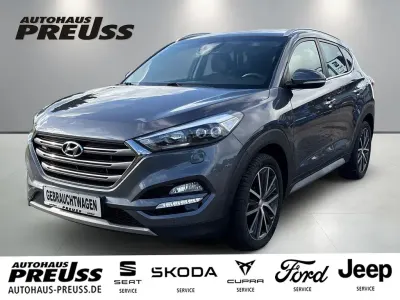 Gebraucht Hyundai Tucson Premium 185 PS (136 kW) 2018 Grau SUV