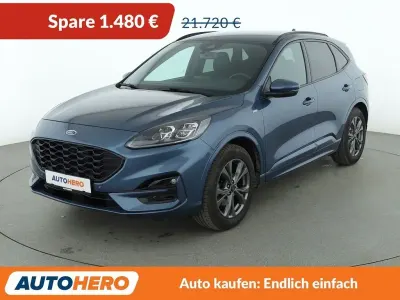 Gebraucht Ford Kuga ST-Line X 150 PS (110 kW) 2022 Blau SUV