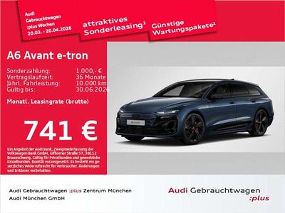 Gebraucht Audi A6 e-tron S-Line 269 kW (367 PS) 2025 Blau Kombi
