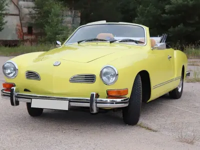 Brugt VW Karmann Ghia Karmann 50 HK (36 kW) 1973 Gul Coupe