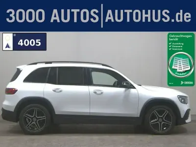 Gebraucht Mercedes GLB220 AMG line 190 PS (139 kW) 2020 Digitalweiss metalliclack SUV