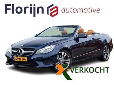 Blau Gebraucht 2015 Mercedes E400 Prestige Cabrio | 20.900 € (Guter Preis)