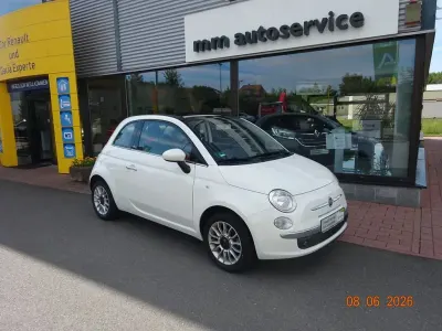 Gebraucht Fiat 500 Lounge 69 PS (50 kW) 2014 Weiß Cabrio