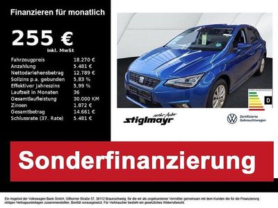 Sapphire blau metallic Gebraucht 2025 Seat Ibiza Style Limousine | 17.920 € (Guter Preis)