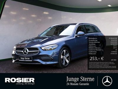 Usata Mercedes C180 Advanced 170 CV (125 kW) 2025 Blu Station wagon