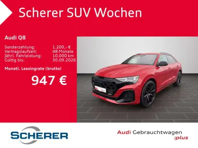 Gebraucht Audi Q8 S-Line 394 PS (289 kW) 2025 Chilirot metallic SUV