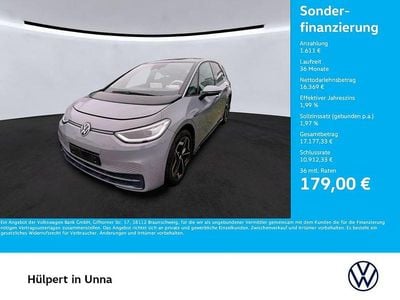 Gebraucht VW ID.3 Pure 110 kW (150 PS) 2021 Mondsteingrau Kleinwagen