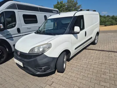 Gebraucht Fiat Doblò 101 PS (74 kW) 2016 Weiß Van / Kleinbus