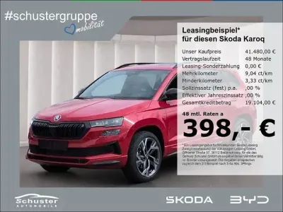 Neu Skoda Karoq SportLine 190 PS (139 kW) 2026 Velvetrot metallic SUV