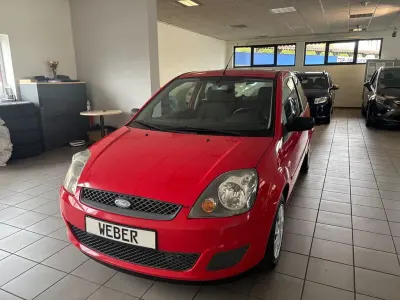 Gebraucht Ford Fiesta Style 69 PS (50 kW) 2008 Rot Kleinwagen