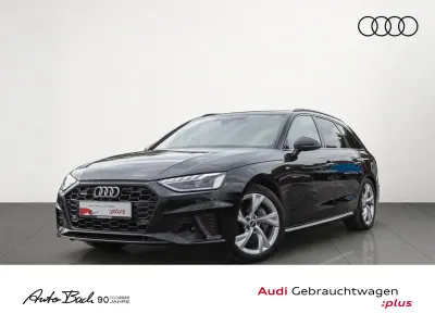 Gebraucht Audi A4 S-Line 204 PS (150 kW) 2023 Mythosschwarz metallic Kombi