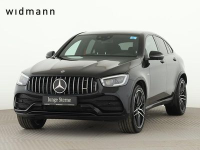 Metalliclack obsidianschwarz Gebraucht 2020 Mercedes GLC43 AMG AMG Coupé | 49.850 € (Etwas zu teuer)