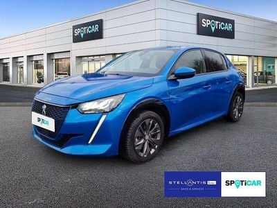 Gebraucht Peugeot e-208 Allure 100 kW (136 PS) 2022 Blau Kleinwagen