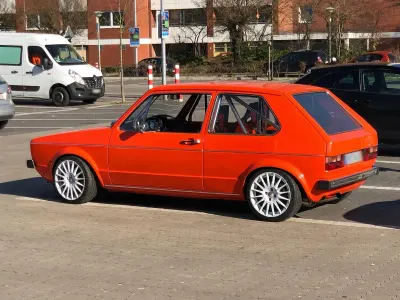 Gebraucht VW Golf I 193 PS (141 kW) 1982 Orange Kleinwagen