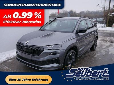 Neu Skoda Karoq SportLine 190 PS (139 kW) 2025 Graphite grau metallic SUV