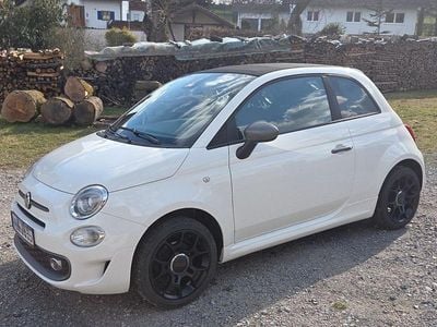 Usata Fiat 500C S 69 CV (50 kW) 2018 Bianco Cabrio