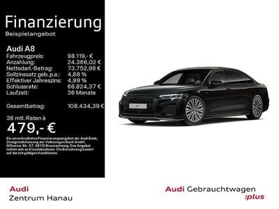 Second-hand Audi A8L S-Line 462 CP (339 kW) 2025 Negru Berlinǎ