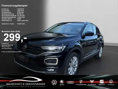 Gebraucht VW T-Roc Sportline 150 PS (110 kW) 2019 Schwarz SUV