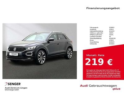 Second-hand VW T-Roc Sportline 150 CP (110 kW) 2020 Negru SUV