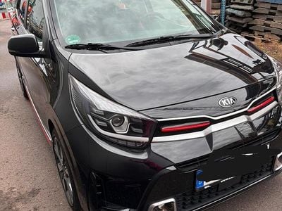 Schwarz Gebraucht 2021 Kia Picanto GT-Line Kleinwagen | 14.350 € (Guter Preis)