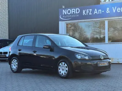 Gebraucht VW Golf VI Comfortline 105 PS (77 kW) 2011 Schwarz Kleinwagen