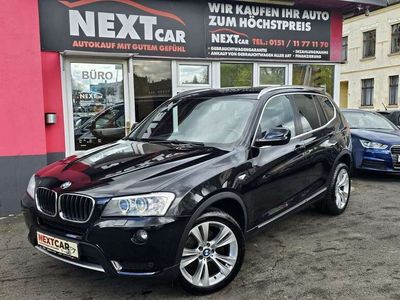 gebraucht BMW X3 xDrive20d/Auto/AHK/Navi/Allrad/Leder/Bi-Xeno