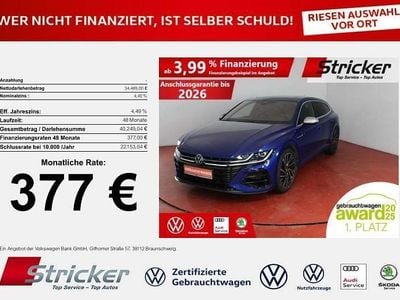 Gebraucht VW Arteon R 320 PS (235 kW) 2021 Lapiz blue metallic (metallic) Kombi