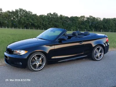 Gebraucht BMW 120 Cabriolet M Sport 212 PS (155 kW) 2008 Schwarz Cabrio