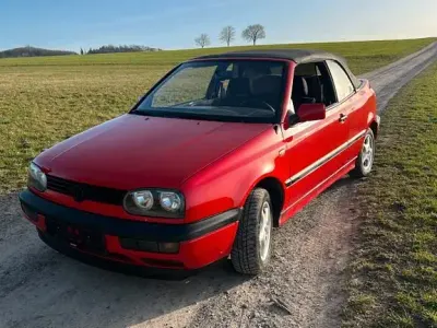 Gebraucht VW Golf Cabriolet 90 PS (66 kW) 1995 Rot Cabrio
