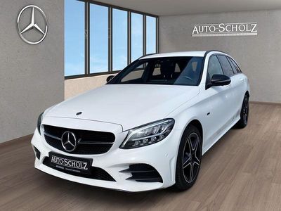 Usata Mercedes C300e AMG 306 CV (225 kW) 2020 Bianco Berlina