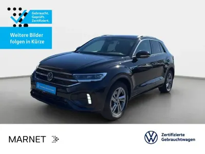 Second-hand VW T-Roc R-line 190 CP (139 kW) 2022 Negru SUV