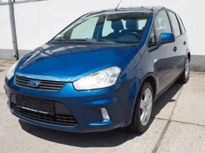 Gebraucht Ford C-MAX Style 101 PS (74 kW) 2010 Blau Van / Kleinbus
