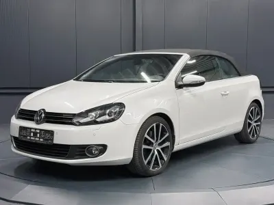 Usata VW Golf Cabriolet Exclusive 160 CV (117 kW) 2012 Bianco Cabrio