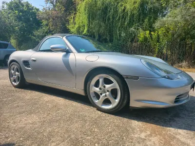 Gebraucht Porsche Boxster 226 PS (166 kW) 2003 Silber Cabrio