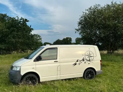 Gebraucht VW T5 84 PS (61 kW) 2008 Weiß Van