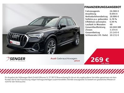 gebraucht Audi Q3 S line 35 TDI MMI LED Panorama